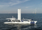 Båt som omvandlar havsvatten till energi i Stockholm 24 maj